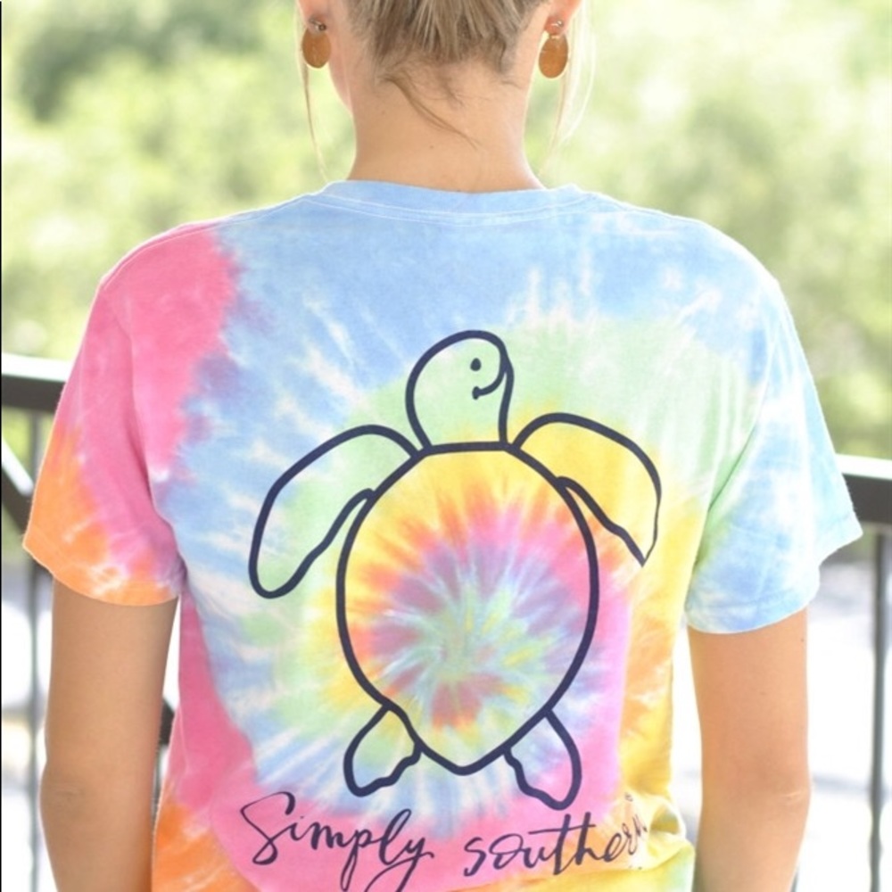 tie dye simply southern shirt